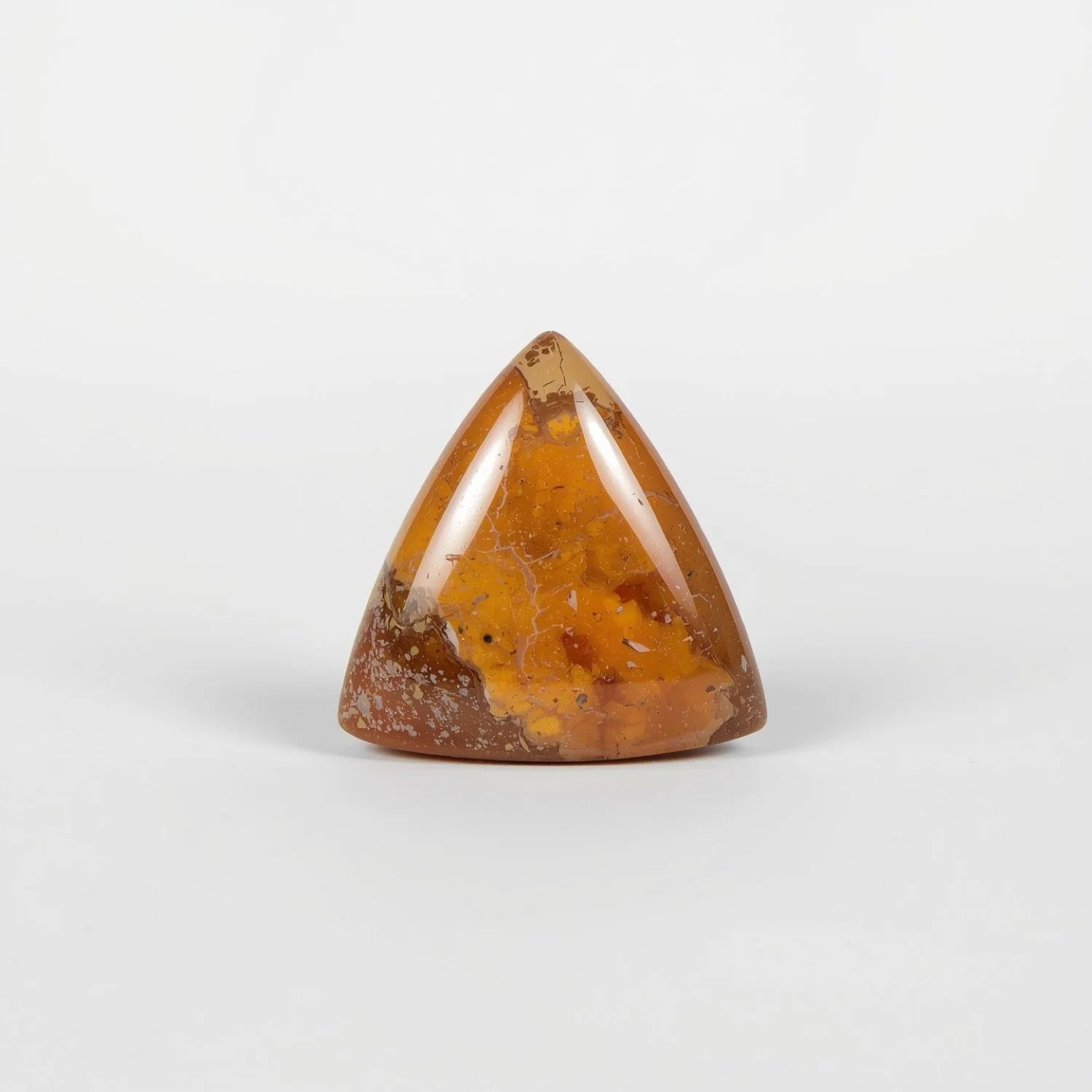 Sun Stone 10PC Tiny 3x3 MM Triangle Cabochon Blue Lustrous semi Precious Semi Precious Gemstone - Image 2