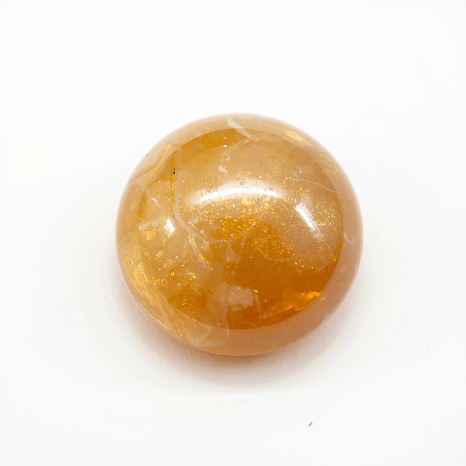 Sun Stone 1PC Large 11x11 MM Round Cabochon Blue Fine semi Precious Semi Precious Gemstone