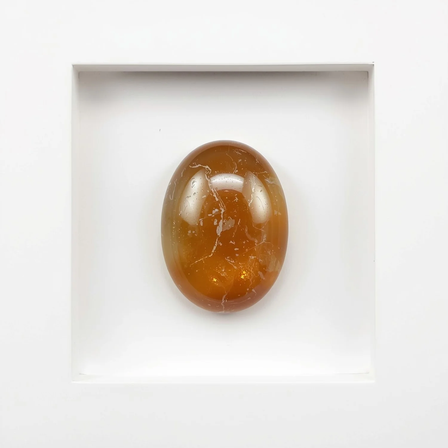 Sun Stone 1PC Medium 8x10 MM Oval Cabochon Blue Pure semi Precious Loose Gems - Image 2