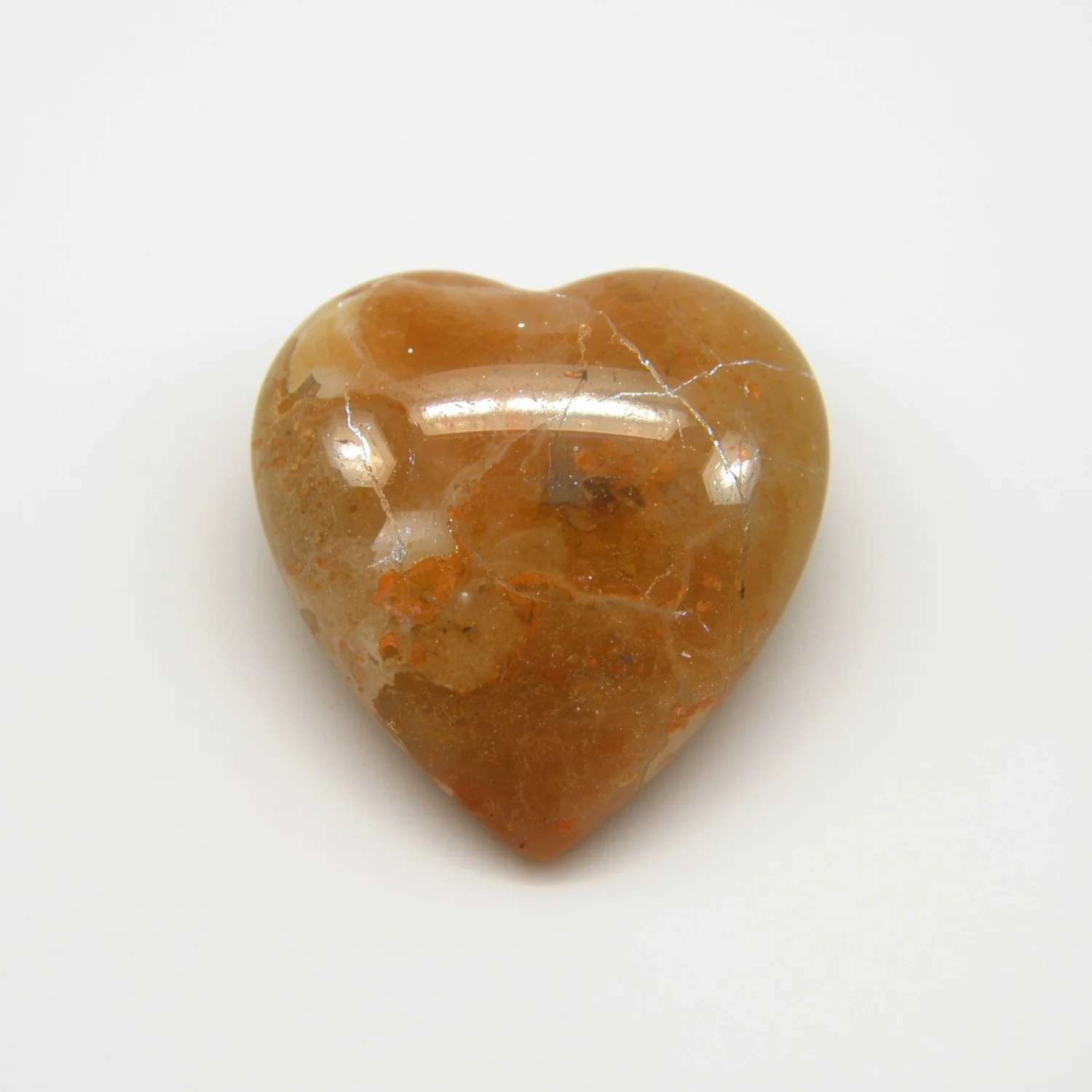 Sun Stone 1PC Medium 9x9 MM Heart Cabochon Blue Shine semi Precious Loose Gemstones - Image 2