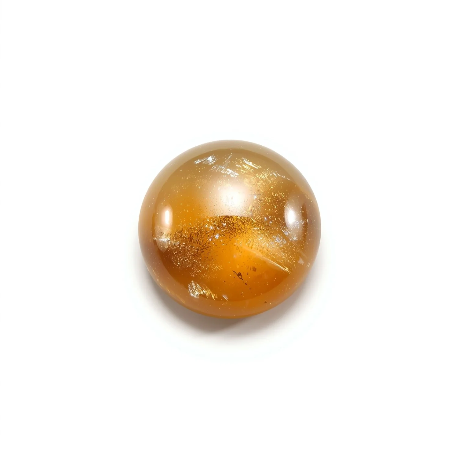 Sun Stone 1PC Medium 9x9 MM Round Cabochon Blue Lustrous semi Precious Loose Gemstone