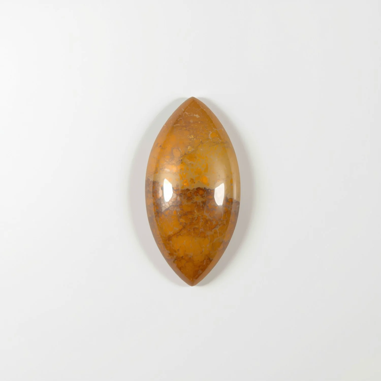 Sun Stone 1PC Small 5x10 MM Marquise Cabochon Blue Shine semi Precious Loose Gemstones