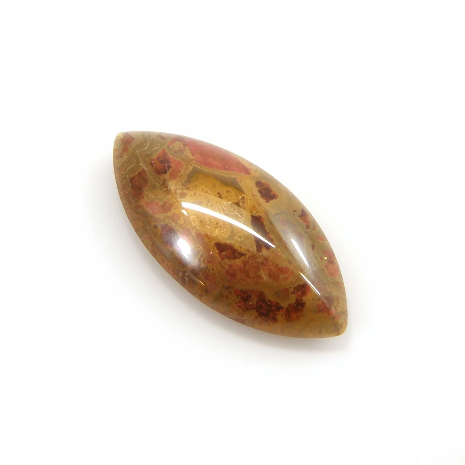 Sun Stone 1PC Small 6x12 MM Marquise Cabochon Blue Fine semi Precious Semi Precious Gemstone