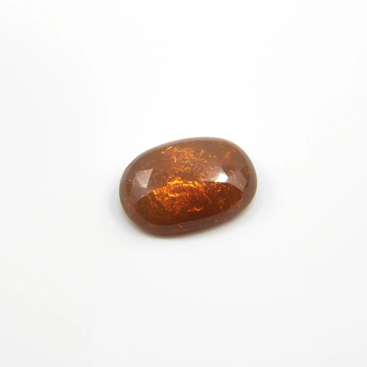 Sun Stone 1PC Small 6x9 MM Oval Cabochon Blue Natural semi Precious Semi Precious Gemstone