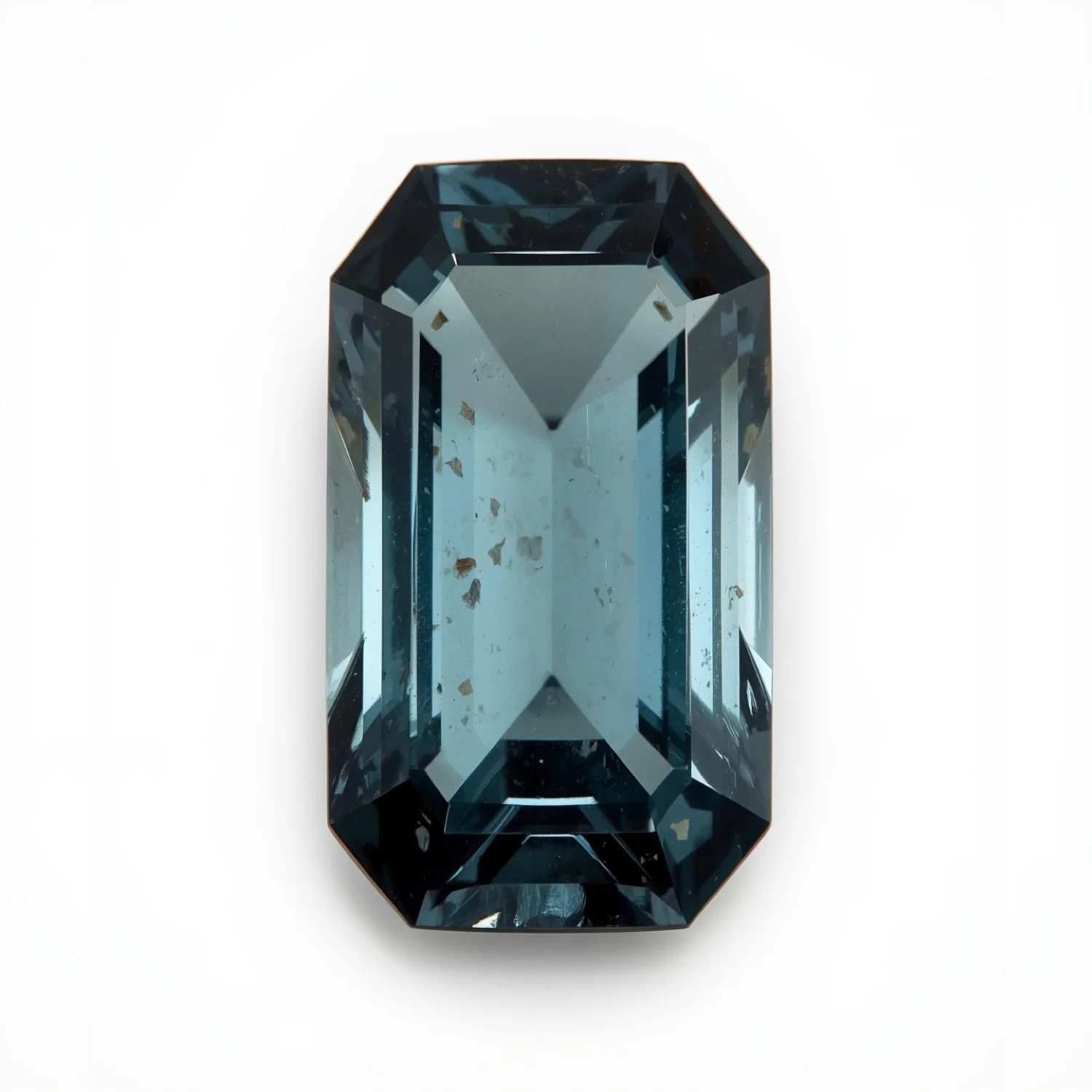 Swiss Blue Topaz 1PC Chunky 10x20 MM Baguette Faceted Blue Genuine Semi Precious Loose Gems - Image 2