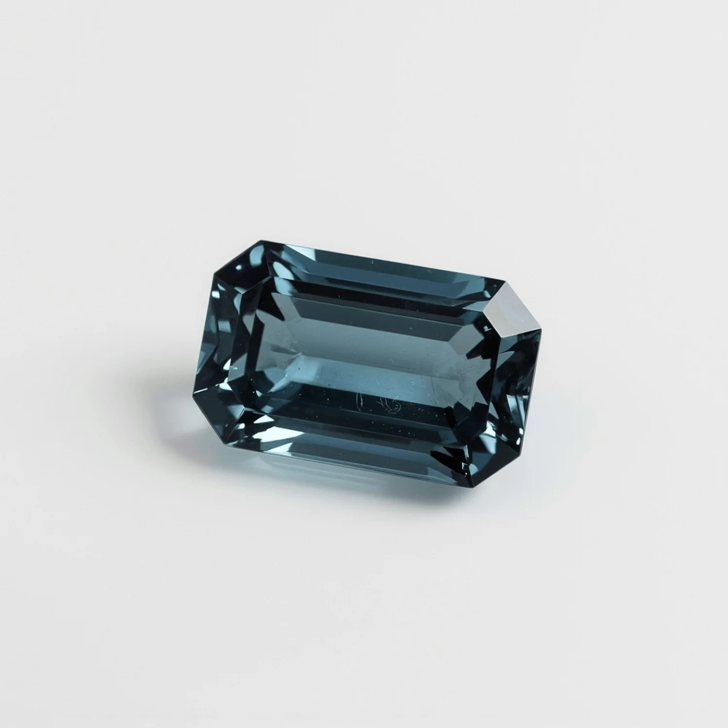 Swiss Blue Topaz 1PC Medium 7x10 MM Emerald Faceted Blue High-Quality Semi Precious Loose Gems