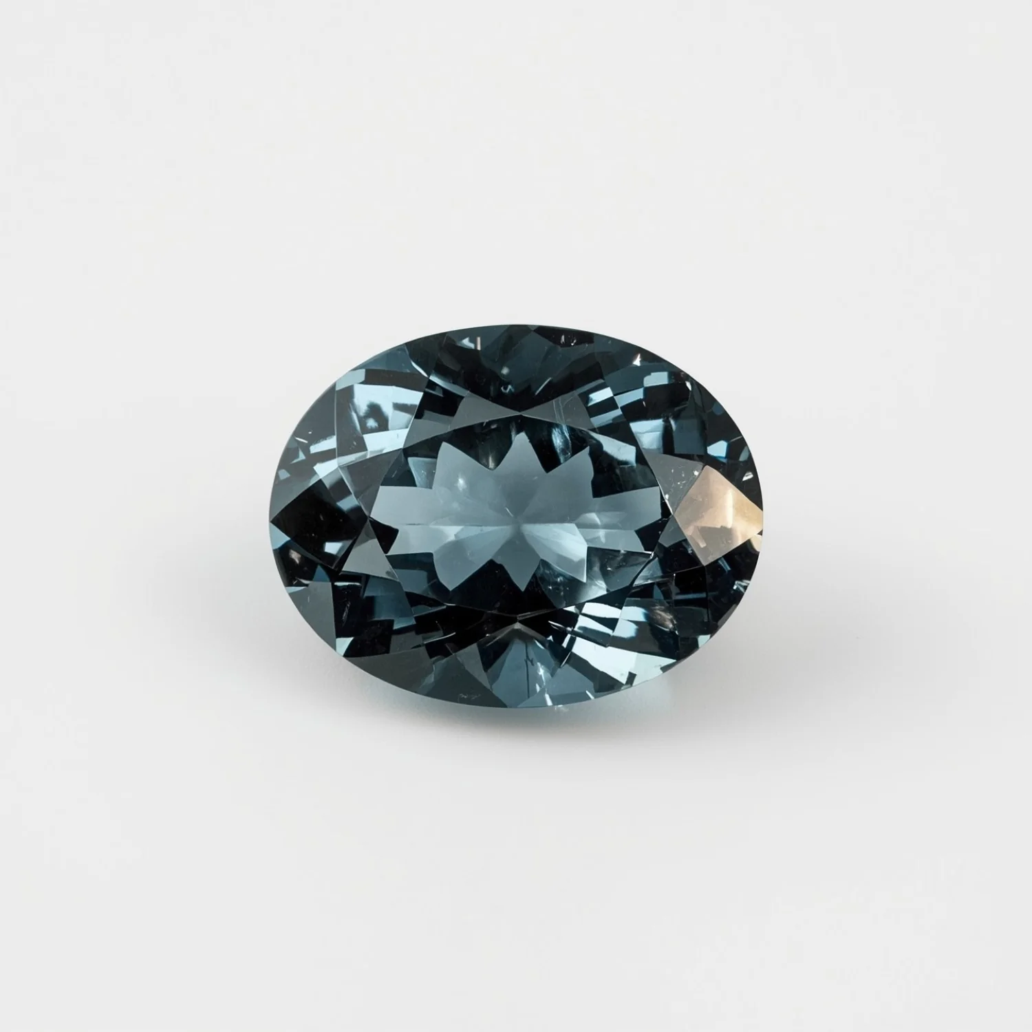 Swiss Blue Topaz 1PC Small 6x9 MM Oval Faceted Blue High-Quality Semi Precious Loose Gemstones