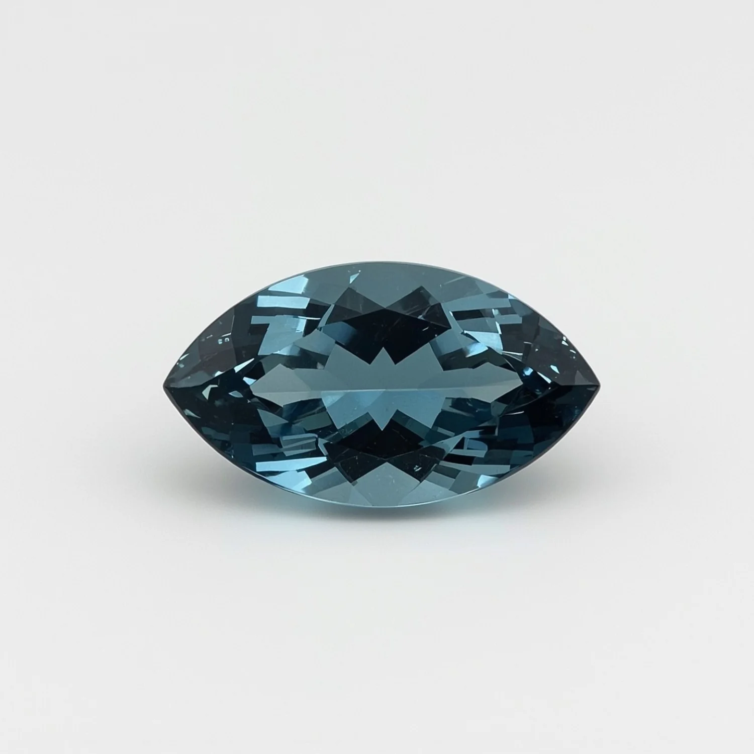 Swiss Blue Topaz 1PC Tiny 3x6 MM Marquise Faceted Blue Pure Semi Precious Loose Gems - Image 2