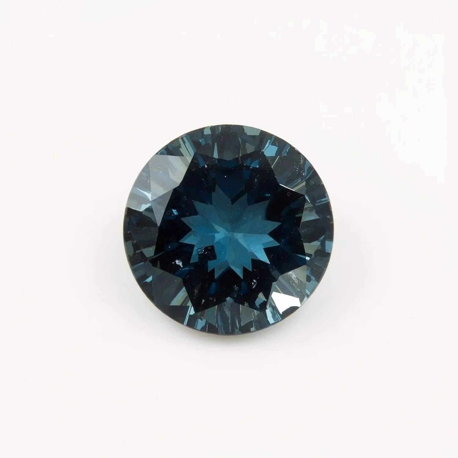 Swiss Blue Topaz 1PC Tiny 5x5 MM Round Faceted Blue Sparkling Semi Precious Gems - Image 2