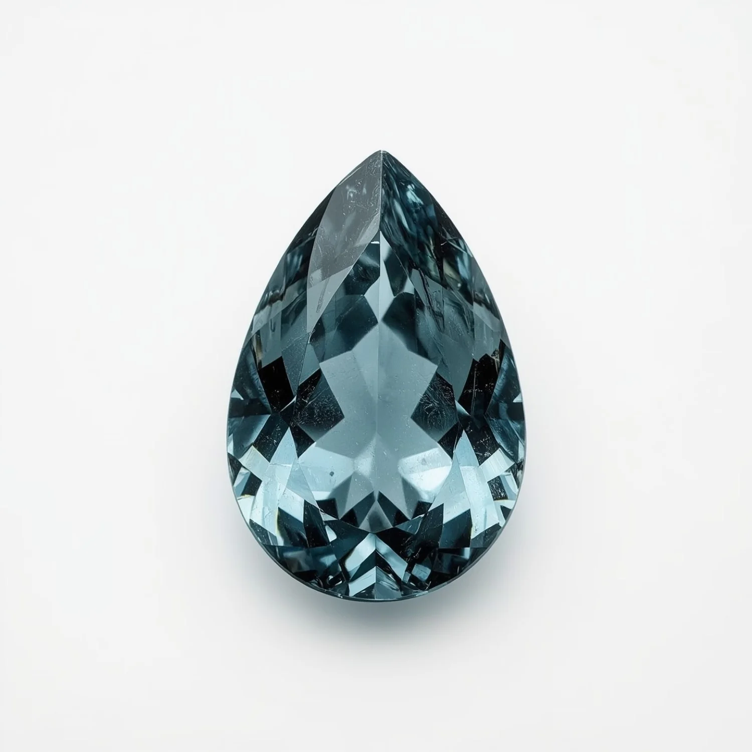 Swiss Blue Topaz 1PC Tiny 5x7 MM Pear Faceted Blue Polished Semi Precious Loose Gemstones - Image 2