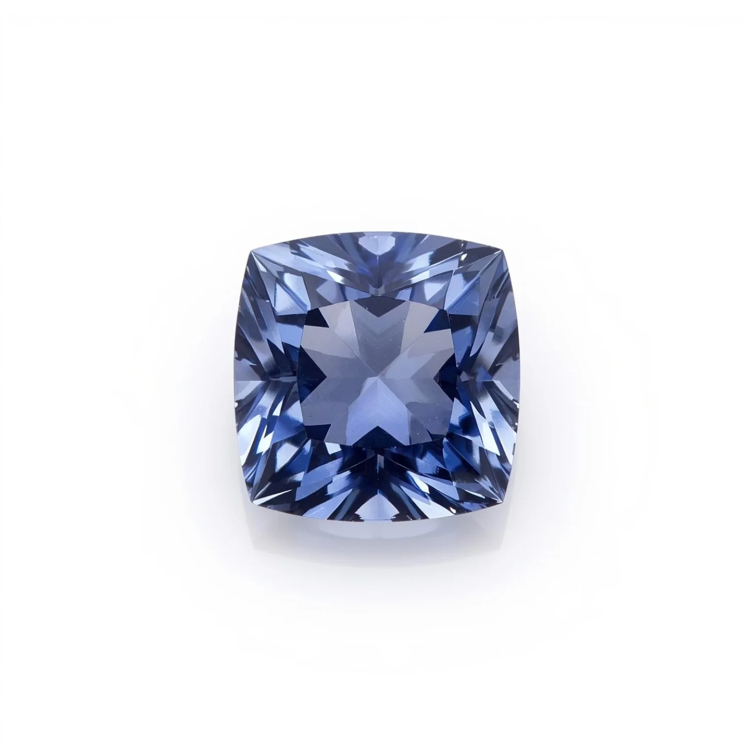Tanzanite 10PC Tiny 4x4 MM Square Faceted Blue Brilliant Semi Precious Loose Gems - Image 2