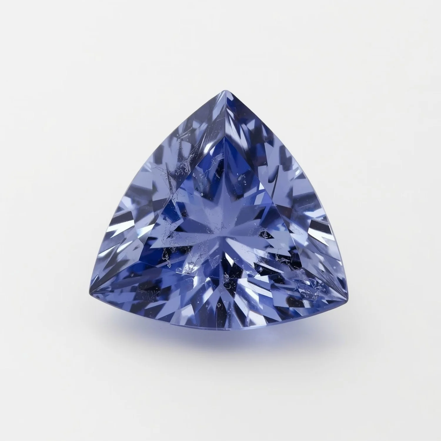 Tanzanite 1PC Chunky 13x13 MM Triangle Faceted Blue Natural Semi Precious Loose Gemstone