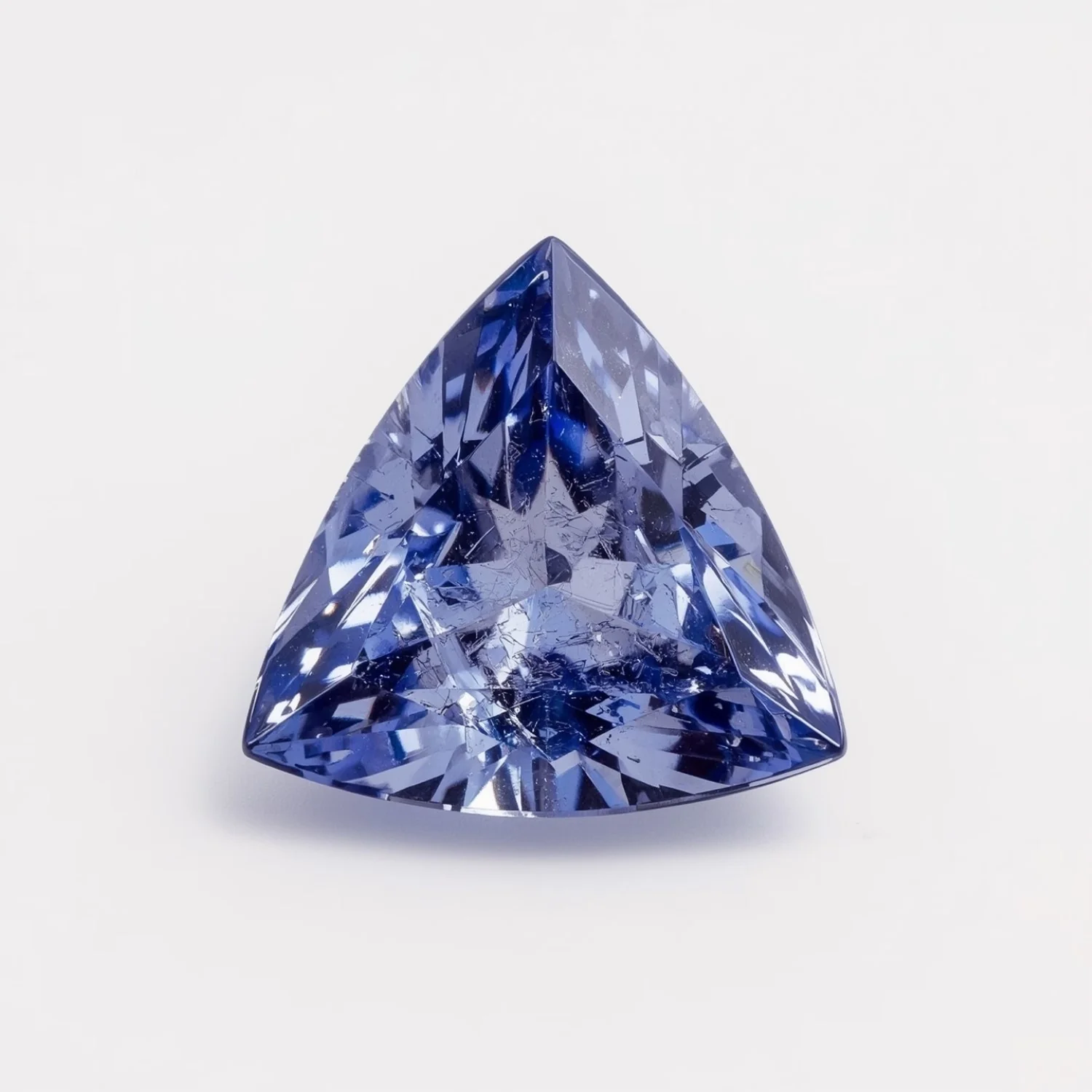 Tanzanite 1PC Chunky 13x13 MM Triangle Faceted Blue Natural Semi Precious Loose Gemstone - Image 2