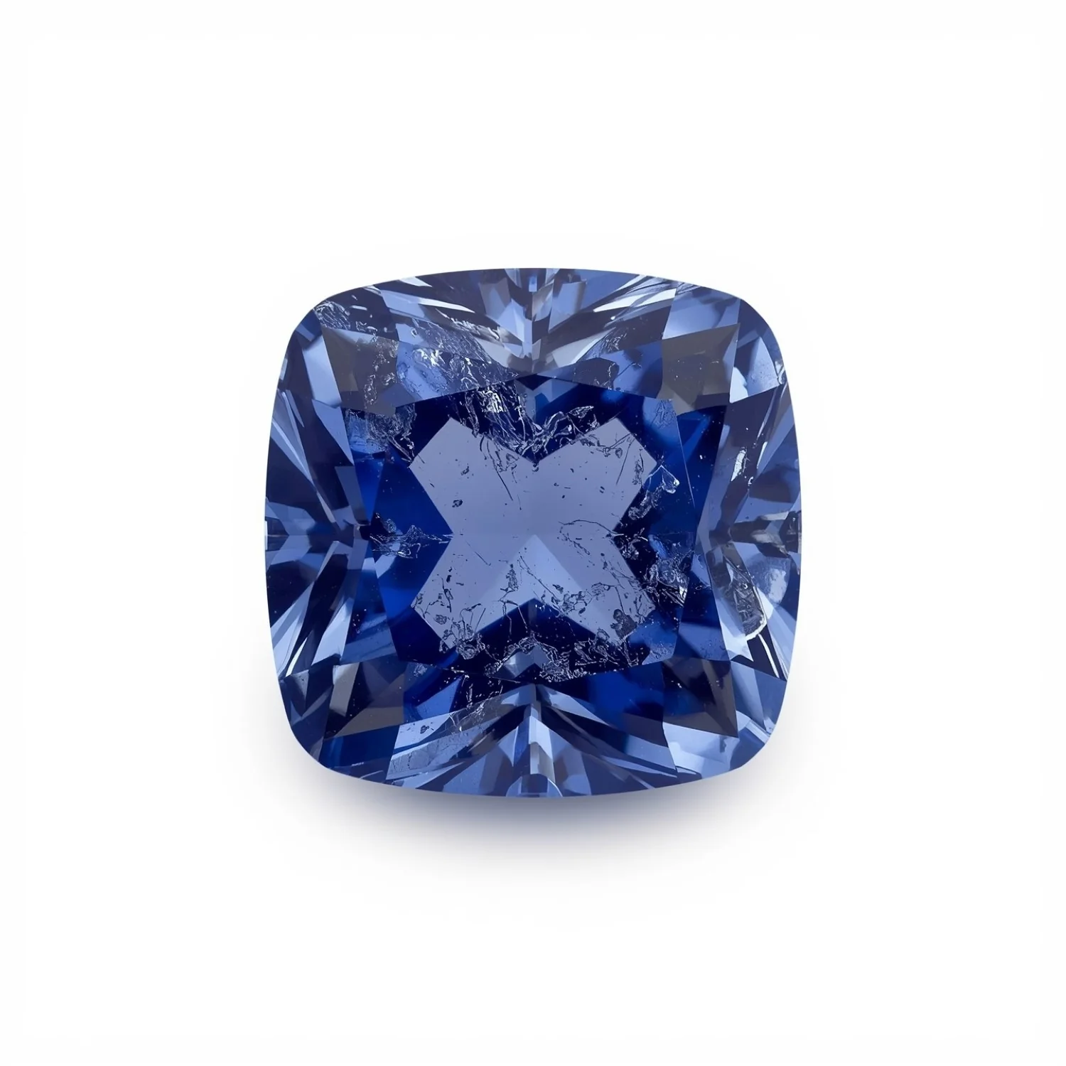 Tanzanite 1PC Large 10x10 MM Square Faceted Blue Shine Semi Precious Loose Gemstones