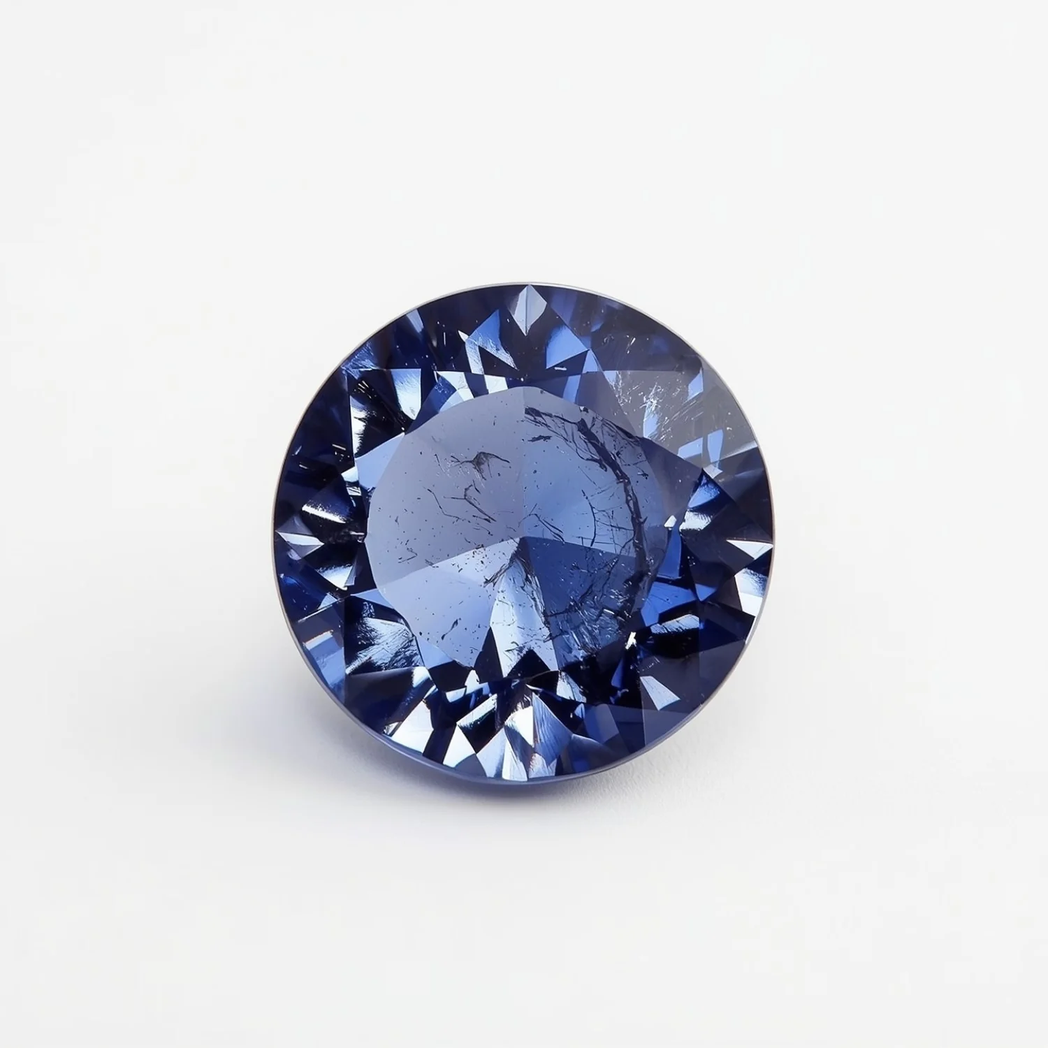 Tanzanite 1PC Large 11x11 MM Round Faceted Blue Fine Semi Precious Gems - Image 2