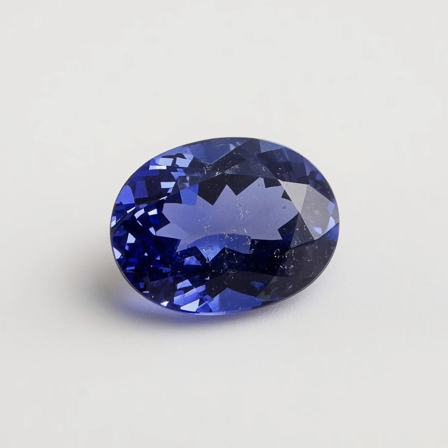 Tanzanite 1PC Medium 8x10 MM Oval Faceted Blue Pure Semi Precious Loose Gems - Image 2