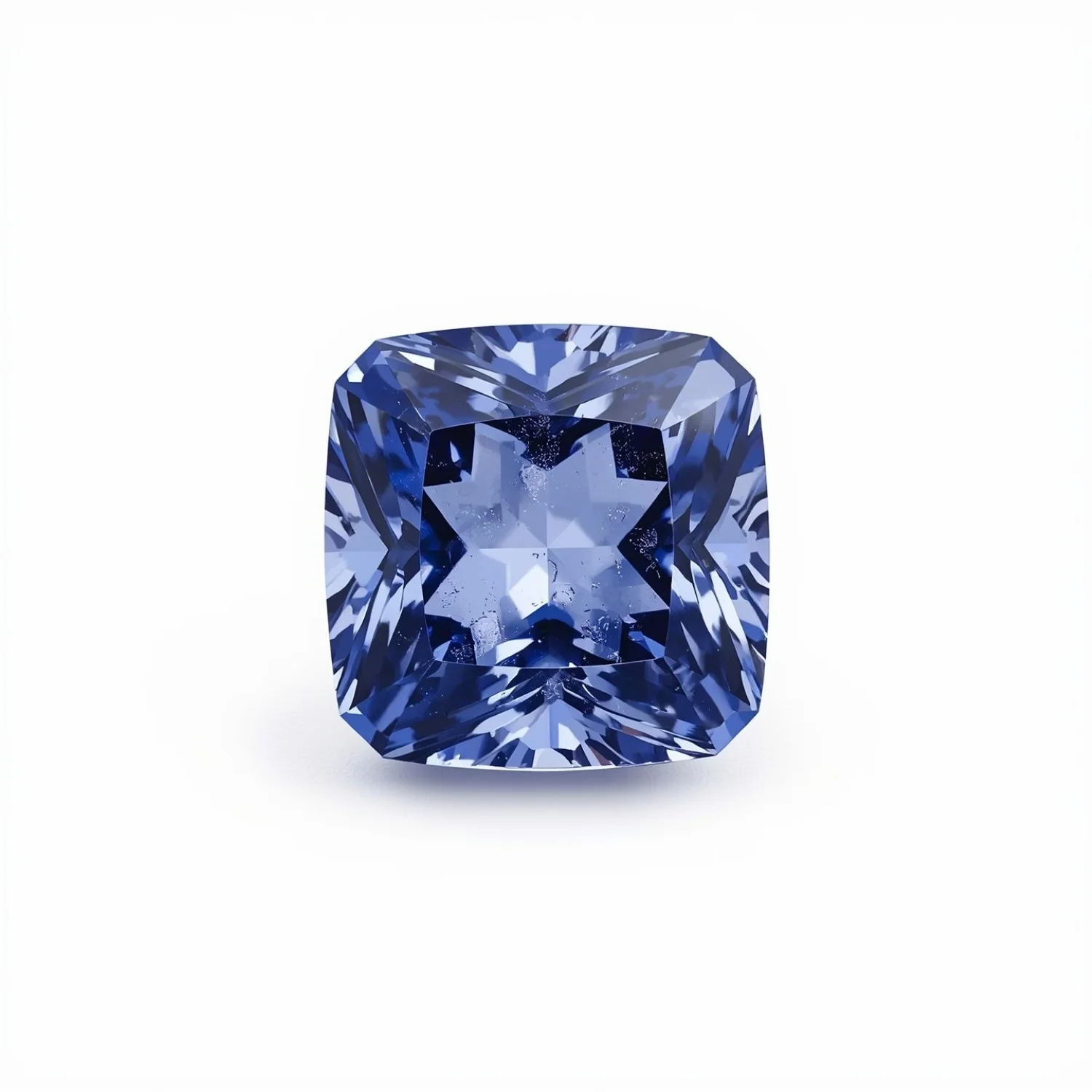 Tanzanite 1PC Medium 9x9 MM Square Faceted Blue Lustrous Semi Precious Loose Gemstone