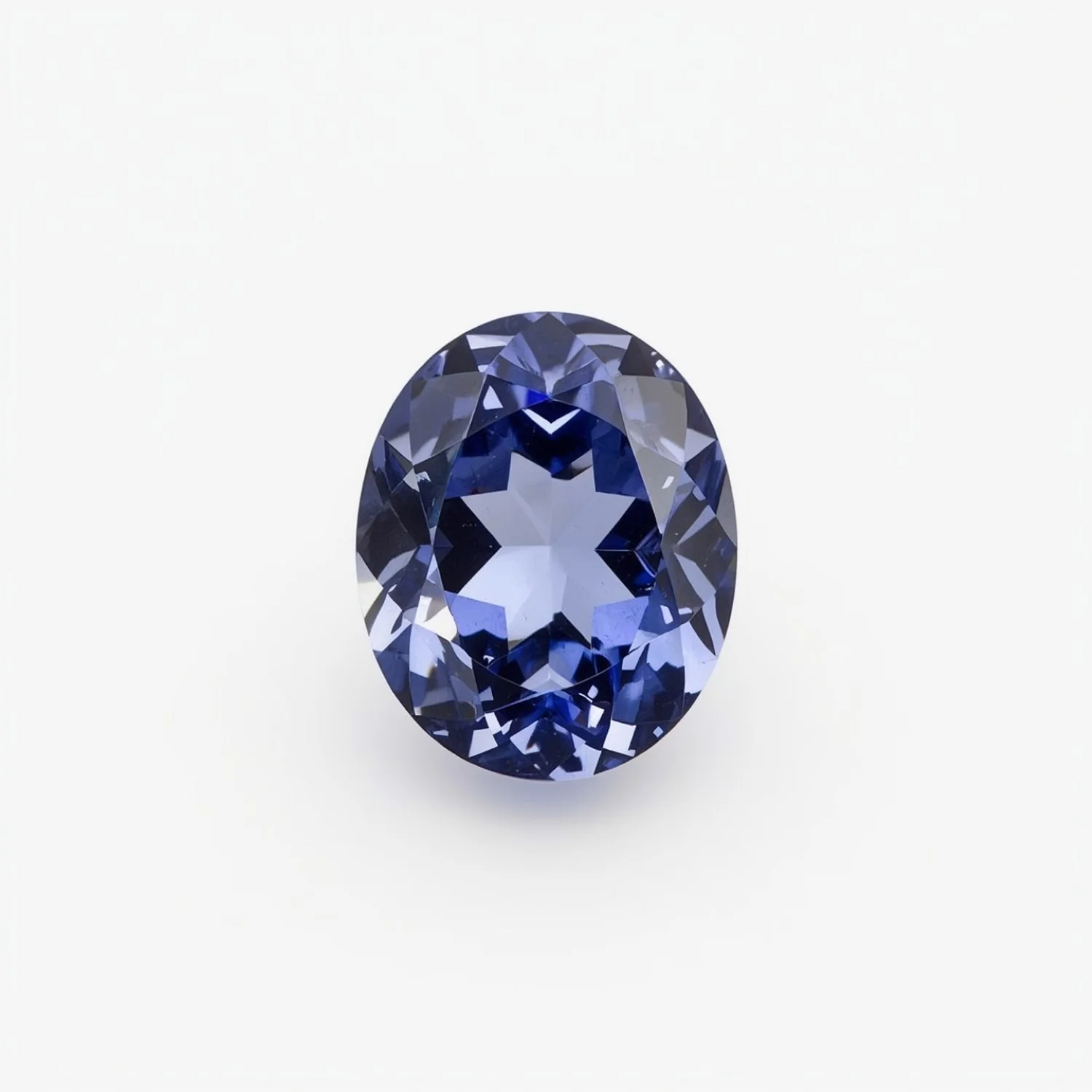 Tanzanite 1PC Small 6x8 MM Oval Faceted Blue High-Quality Semi Precious Loose Gems - Image 2