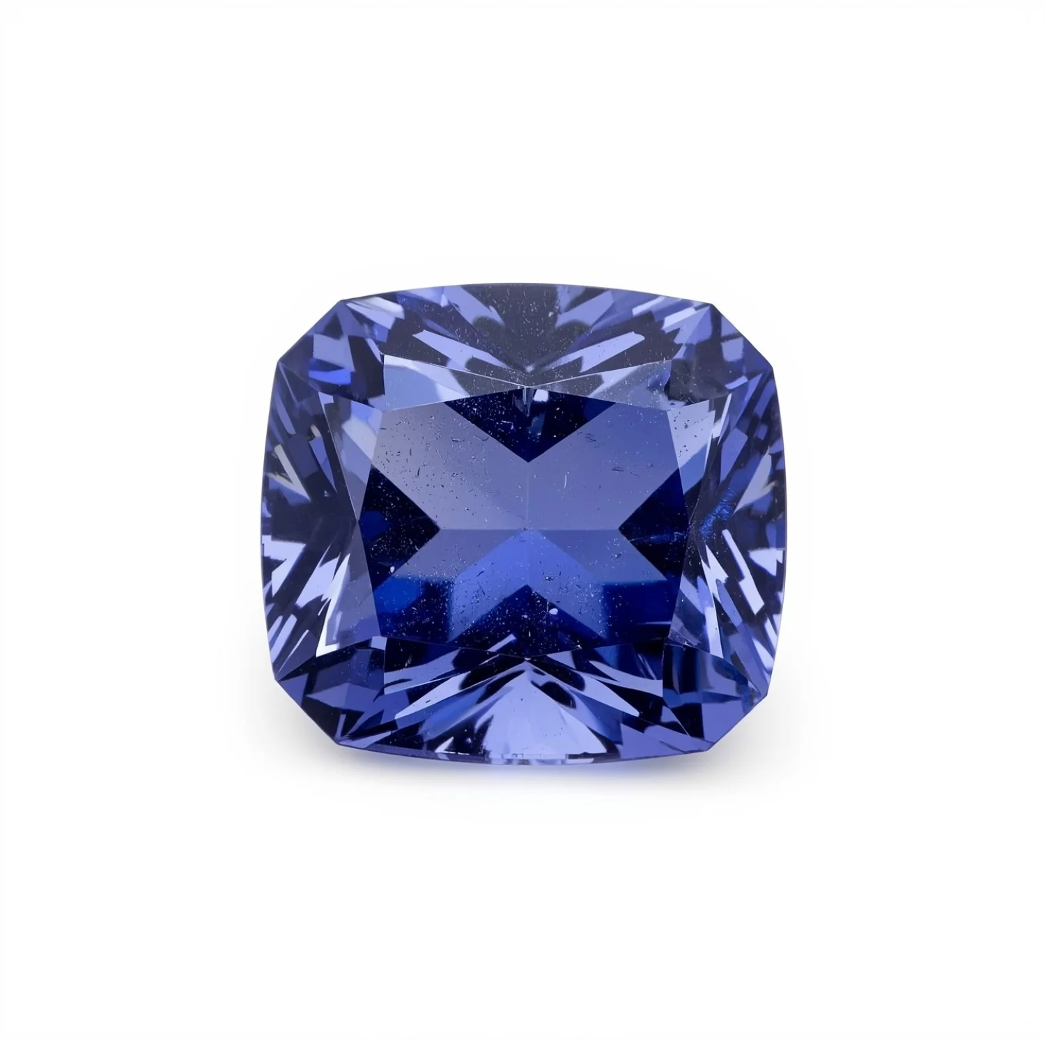 Tanzanite 1PC Small 7x7 MM Cushion Faceted Blue Splendid Semi Precious Gems - Image 2