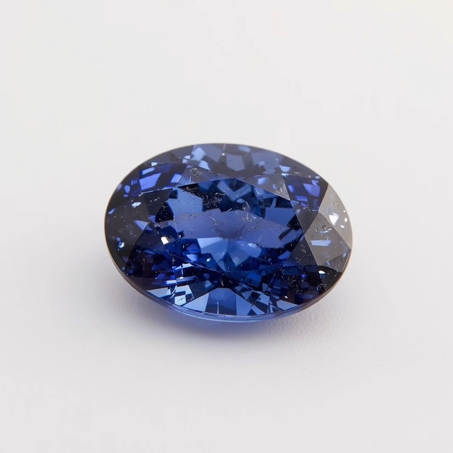Tanzanite 1PC Small 7x9 MM Oval Faceted Blue Genuine Semi Precious Loose Gemstones - Image 2