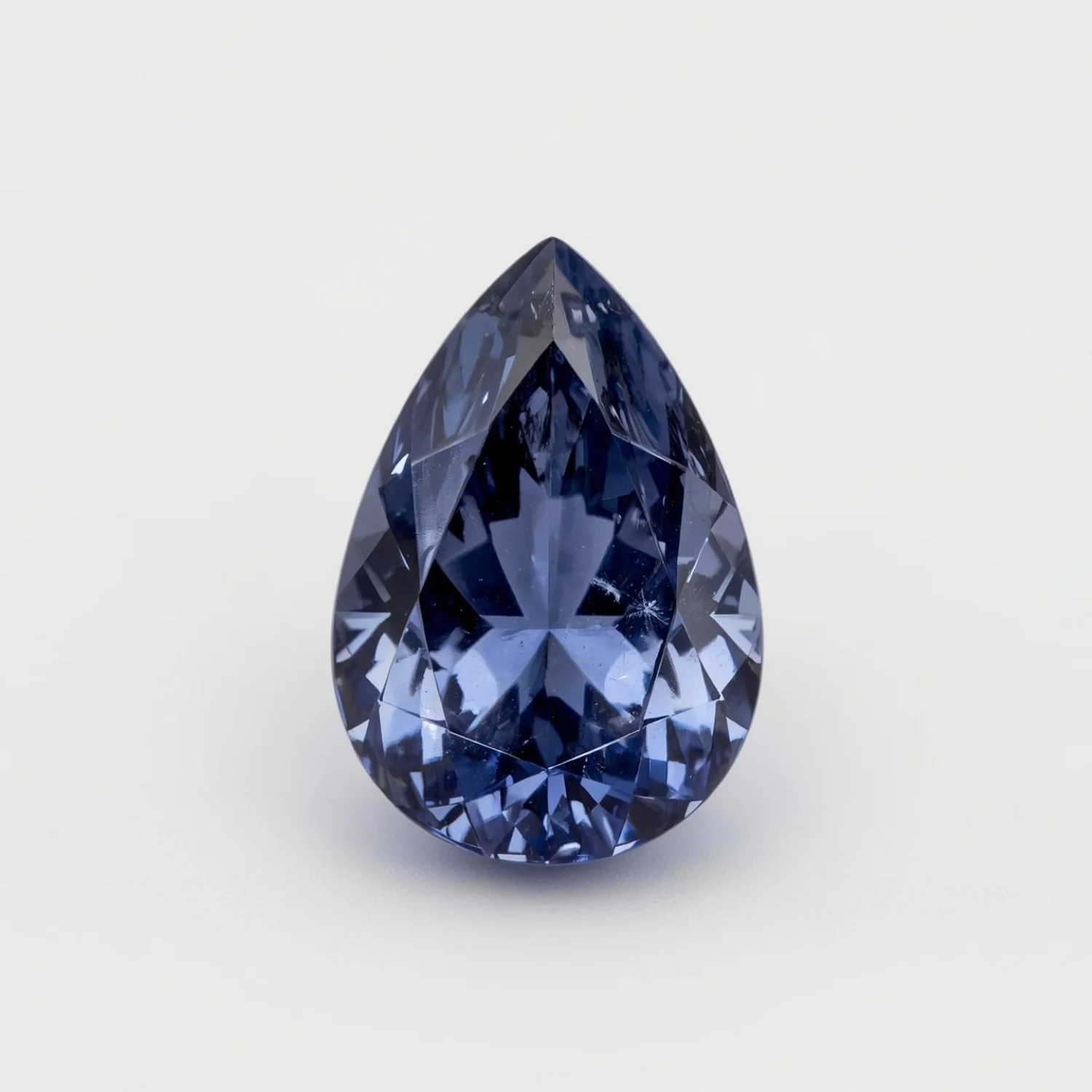 Tanzanite 1PC Small 7x9 MM Pear Faceted Blue Shine Semi Precious Loose Gems - Image 2