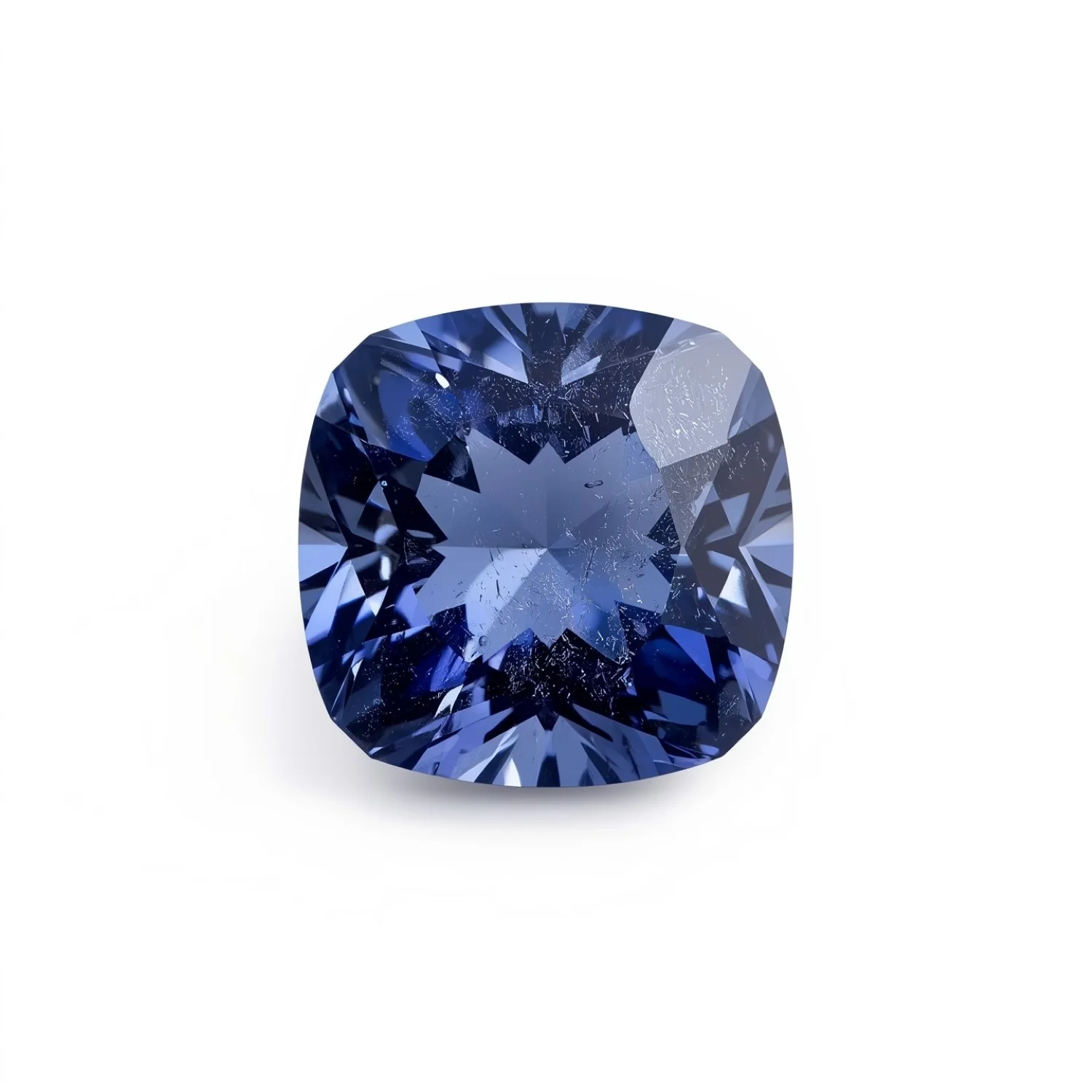 Tanzanite 1PC Small 8x8 MM Cushion Faceted Blue Luster Semi Precious Loose Gems