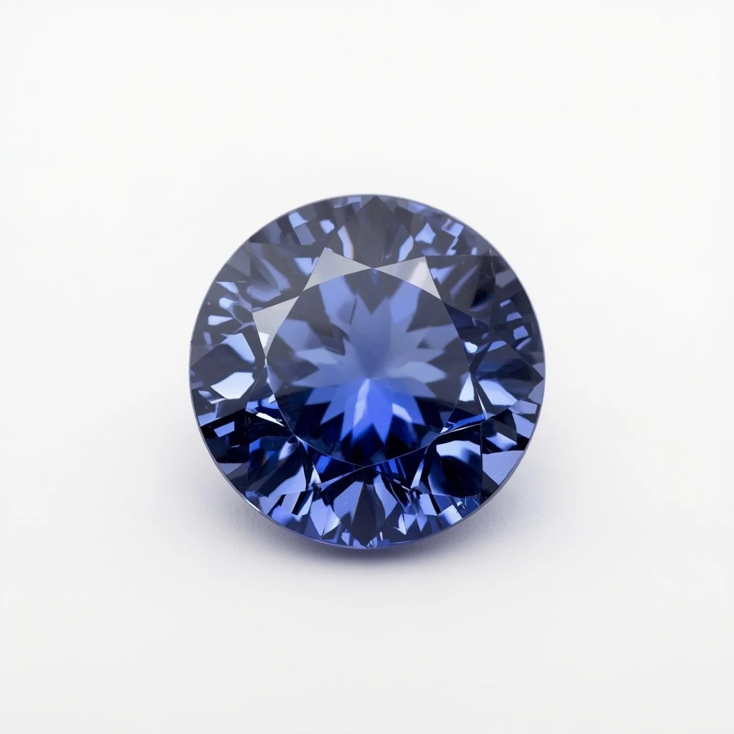 Tanzanite 1PC Small 8x8 MM Round Faceted Blue Luster Semi Precious Loose Gems - Image 2