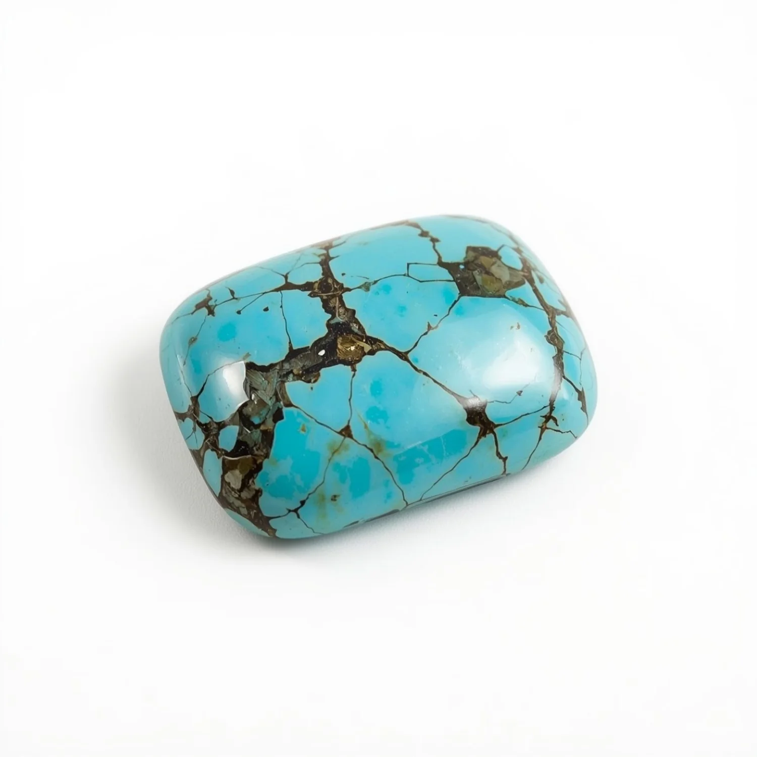 Turquoise 10PC Tiny 3x5 MM Emerald Cabochon Blue High-Quality semi Precious Loose Gems - Image 2