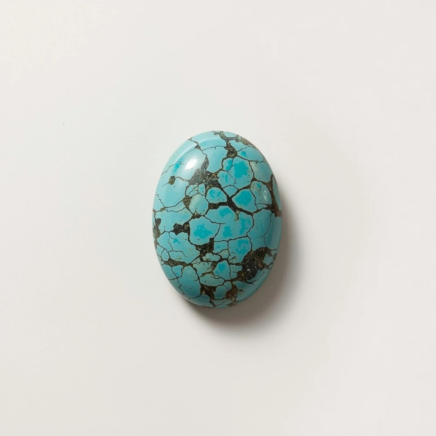 Turquoise 1PC Large 8x12 MM Oval Cabochon Blue High-Quality semi Precious Loose Gems