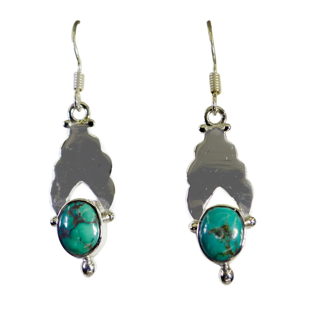 Turquoise Spanish Lucia multiple Dangle Blue 925 Silver Earring