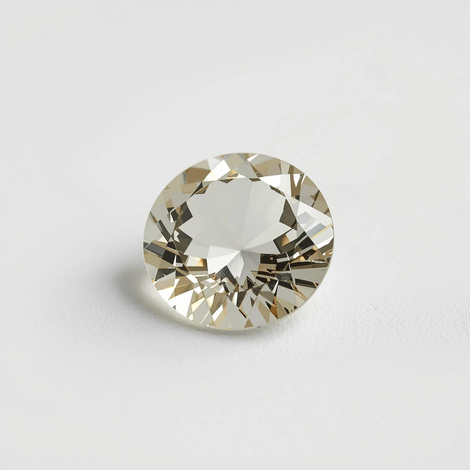 White Topaz 1PC Chunky 16x16 MM Round Faceted White Pure Semi Precious Loose Gemstones